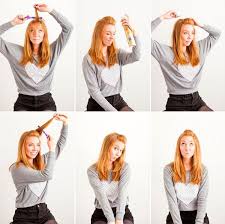 Pony Wegstecken Mini Pompadour Frisur Anleitung Haare Frisuren Hairstyle Pony Flechten Wachsender Pony Haarspitzen