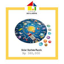 The sun brings light to all the planets around it. Hape Solar System Puzzle Shopee Indonesia