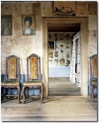 Carl Von Linnaeus Home Hammarby 18th Century Swedish The Walls Are Amazing Check Out The Botanical Prin Swedish Interiors Gustavian Decor World Of Interiors