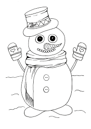 The snowman coloring pages will help you to… Do You Wanna Build A Snowman Kids Coloring Page Thriftyfun