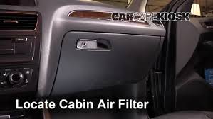 Cabin Filter Replacement Audi Q5 2009 2017 2011 Audi Q5 Premium Plus 2 0l 4 Cyl Turbo