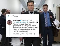 He was raised near fort walton beach in okaloosa county, and he has a younger sister named erin, who was the director of digital content in the 2016 presidential campaign for jeb bush. Gaetz Tweets At Cohen About Girlfriends On Eve Of Testimony News Northwest Florida Daily News Fort Walton Beach Fl