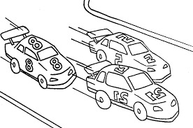 Race car and race track coloring pages are a fun way for kids of all ages to develop creativity, focus, motor skills and color recognition. Race Car And Race Track Coloring Pages Coloring Home
