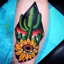 Pretty Fly For A Cacti We Re Loving This Little Desert Scene By Ericnothin Done Over At Our Paradise Shop Tattoos Dragon Sleeve Tattoos Body Art Tattoos