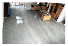 Sand off any splatter, residue, lumps or uneven areas on the concrete floor. 140 Painted Concrete Floors Ideas Concrete Floors Painted Concrete Floors Concrete