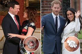A close up of princess eugenie's engagement ring, which was gifted to her by fiance jack brooksbank (picture: Special Offer Eugenie Ring Up To 66 Off