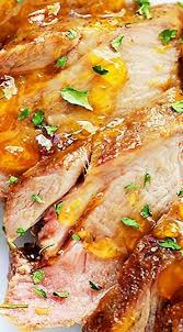 Holiday Board Grilled Peach Glazed Pork Tenderloin Foil Packet W Bbq Recipes Cooking Recipes Recipes