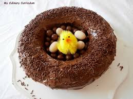 Le gâteau de pâques au chocolat est proposé en dessert le. Nid De Paques Au Nutella Tres Facile Recette Par My Culinary Curriculum