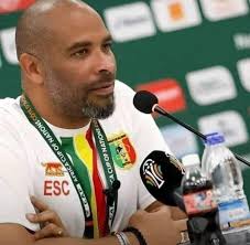 Coach with great words of encouragement and thanks referees