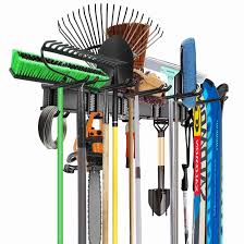 It helps you store many garden tools. Bootstrap Wall Mounted Tool Organizer Ski Wall Rack Garage Storage Rack Heavy Duty Garden Tool Storage Organization System Holds Up To 300lbs Wayfair