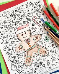 Download a free i can do hard things posters and coloring pages. Free Christmas Coloring Pages For Adults And Kids Happiness Is Homemade