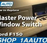 How To Replace Master Power Window Switch 04-08 Ford F-150