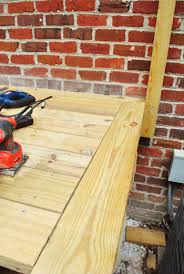 If i'm short on joist material i'll use 2x6 or in the rare case 2x4. How To Build A Deck Almost There Young House Love