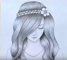 Free step by step easy drawing lessons, you can learn from our online video tutorials and draw your favorite characters in minutes. Pin By Mannat Bhatia On All About Me In 2020 Girl Drawing Sketches Beautiful Girl Drawing Pencil Drawings Of Girls