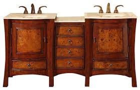 One of the first things to consider is how many sinks you will need. Silkroad 67 Traditional Double Sink Bathroom Vanity Transitional Bathroom Vanities And Sink Consoles By Luxury Bath Collection Houzz