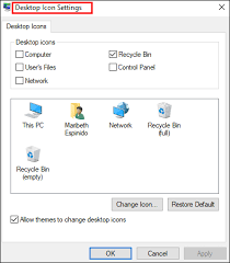 The file names are truncated because the icons only have a certain amount of vertical and horizontal area assigned to them. How To Change The Default Icons In Windows 10