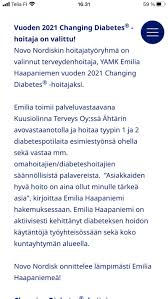 Экологическая медицина 2019 № 2. Niina Unkuri Diabetes Clinical Nurse Specialist The City Of Pietarsaari Department Of Social Services And Health Care Linkedin