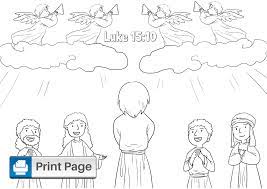 Animal count and color worksheet. Parable Of The Lost Sheep Coloring Pages Free Printables Connectus