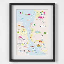 Featuring drawings, prints, paintings, sculpture, monoprints and artists' cards. Padstow Rock Polzeath Cornwall Map Art Print Etsy