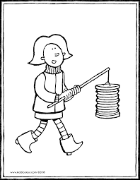 Emma Lauft Laterne Kiddimalseite