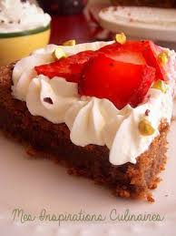Gateau Aux Fraises Chantilly Et Chocolat Le Blog Cuisine De Samar Recette Gateau Fraise Fraise Au Chocolat Gateau