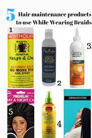 The 5 Maintenance Products To Use While Wearing Braids Jjbraids Jamaican Mango And Lime Hair Maintenance Braids
