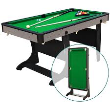 Airzone 60 Folding Pool Table With Accessories Green Cloth Walmart Com Billiard Pool Table Diy Pool Table Folding Pool Table