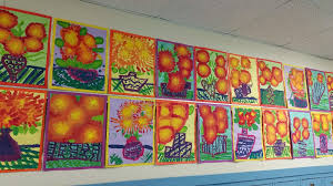 Image result for van gogh vases art grade 3