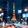 Tokyo tower golden nights this city, the look in your eyes. 1