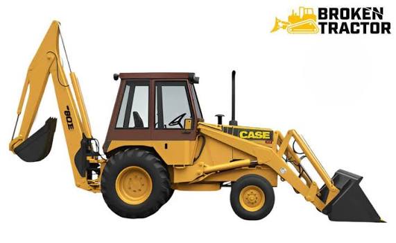 Case 480E Backhoe Loader