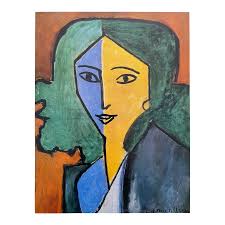 Vintage Mid-Century Modern Fine Art