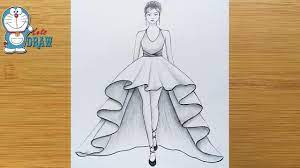 See more ideas about drawings, art drawings, drawing sketches. How To Draw A Girl With Beautiful Dress For Beginners Drawing Tutorial ÙƒÙŠÙÙŠØ© Ø±Ø³Ù… ÙØªØ§Ø© Youtube Beautiful Girl Drawing Girl Drawing Sketches Girl Sketch