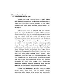 Apakah tanaman sayuran dapat memenuhi kriteria? Tanaman Sayuran Cabai Indonesia Doc