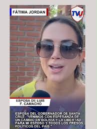 Esperanza de cambio en Bolivia: Fátima Jordán