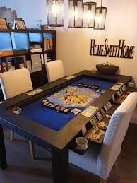 playing Catan like it shoulda be played with this custom made table :) : r Catan