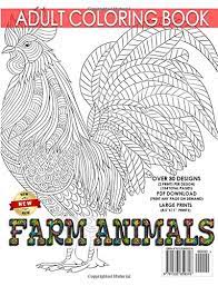 Kids will learn where milk, egg, meat, cheese, and other dairy products are coming from. Farm Animals Adult Coloring Book Farm Animal Design Patterns For Immersive Fun Relaxation And Stress Relief Volume 5 Color To Live Johnson Broderick S Abundant Life Co Ors Adult Coloring By Amazon Co Uk