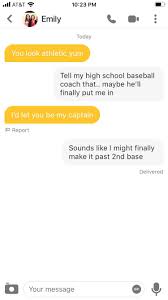 Here you will find funny, silly and hilarious baseball pick up lines for teens and adults. I Ve Never Been Great At Baseball Tinder