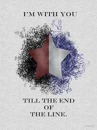 I Am With You Till The End Of The Line I M With You Till The End Of The Line Fitted V Neck T Shirt By Morigirl Captain America Tattoo Marvel Wallpaper Marvel Funny