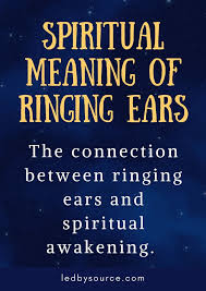 Ringing In The Ears Spiritual Meaning In 2020 Spiritual Meaning Spiritual Awakening Signs Spirituality Energy