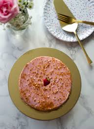 I found this in an advertisement for splenda. Keto Strawberry Cake With Strawberry Buttercream Keto In Pearls