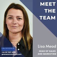 salesandmarketing #teamgrowth #welcomelisa #grosvenorcontracts