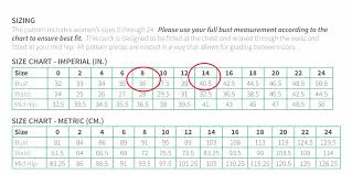 Adjusting For A Larger Cup Size Straight Stitch Designs