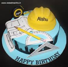 Architecture Civil Theme Cake For Civil Engineer S Birthday At Pune Architecture Cake Engineering Cake Cake For Husband