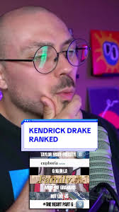 what’s your final ranking #kendrick #drake