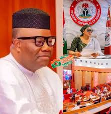 𝐘𝐨𝐮 𝐂𝐚𝐧'𝐭 𝐑𝐞𝐬𝐮𝐦𝐞 𝐈𝐧 𝐒𝐞𝐧𝐚𝐭𝐞 𝐍𝐨𝐰" —Senate Tells  Suspended Kogi Senator Natasha. The Nigerian Senate has formally blocked  the move by Senator Natasha Akpoti-Uduaghan, who represents Kogi Central,  to resume her legislative
