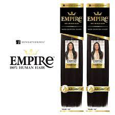 The beauty of a hair weave, and the reason why it is such a popular. Amazon Com 2 Pack Deal Sensationnel Human Hair Weave Empire Yaki Weaving 12 1b Beauty