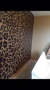 Easy Way To Paint Cheetah Wall Cheetah Bedroom Decor Animal Print Bedroom Animal Print Bedroom Decor