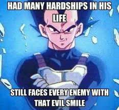 Vegeta With Evil Smile Everytime Anime Dragon Ball Super Anime Dragon Ball Dragon Ball Z