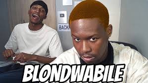 AARON DYE'S SONWABILE'S HAIR BLOND