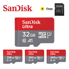 With capacities up to 1tb1, our sandisk ultra microsd card has room for even more hours of full capacity : Sandisk A1 Memory Card 200gb 128gb 64gb 98mb S 32gb Micro Sd Card Class10 Uhs 1 Bundles Cart